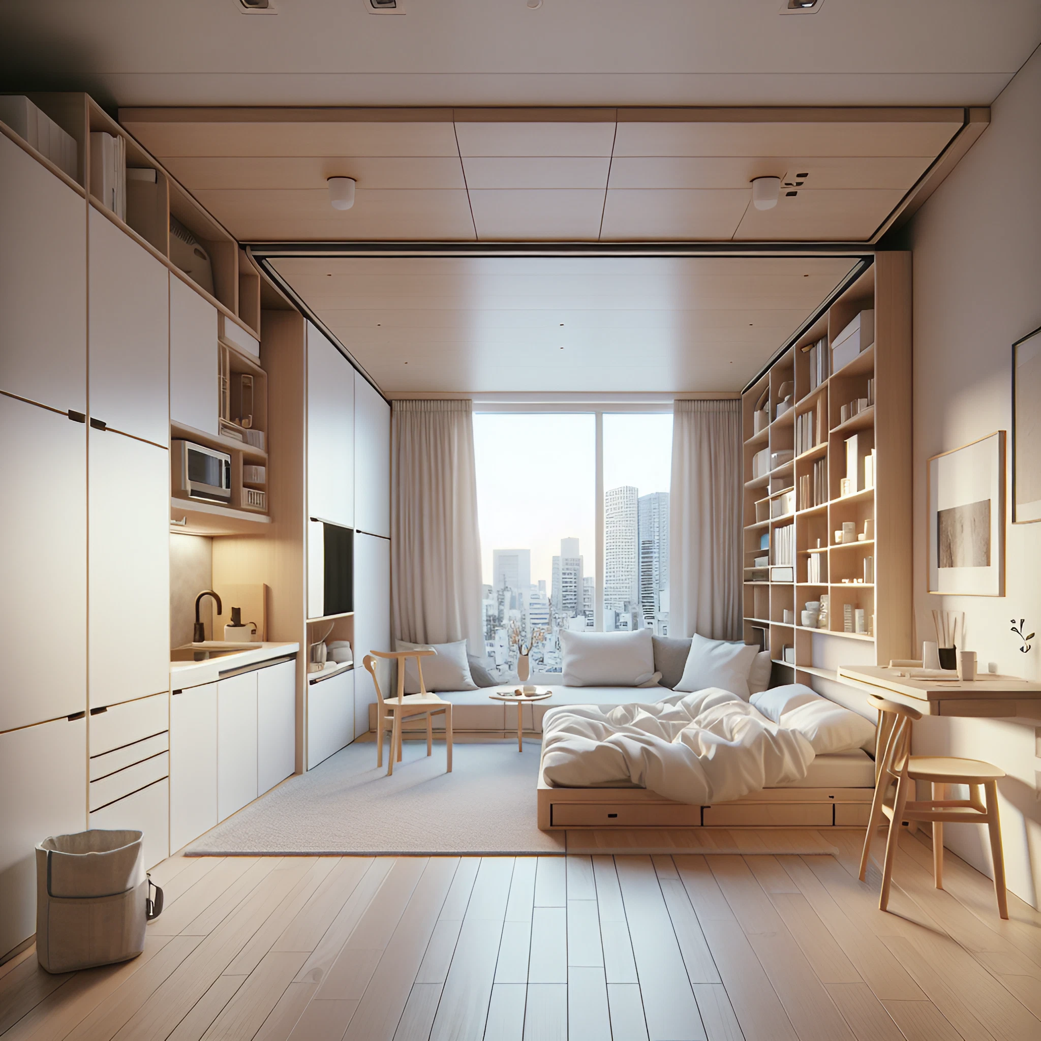 A Cozy Revolution in Tokyo Living Micro Apartments Redefining Space