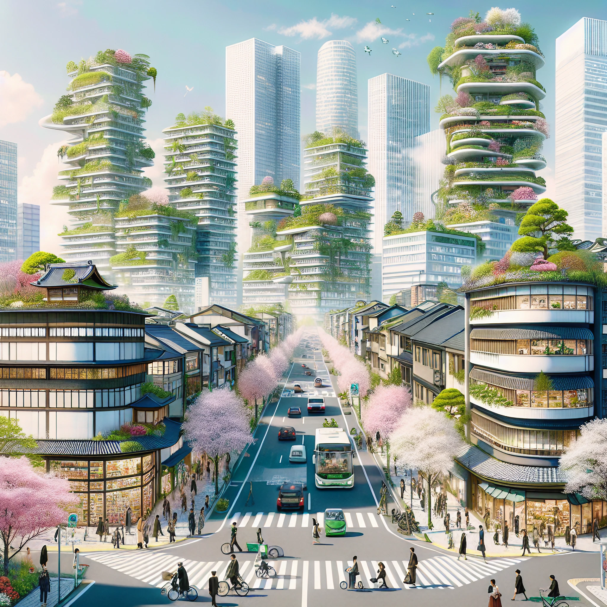 Discovering Japans Urban Green Transformation